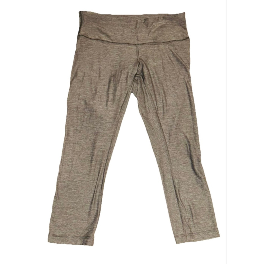 Lululemon Women’s 6 Crop Pant Slate Gray Yoga Gym